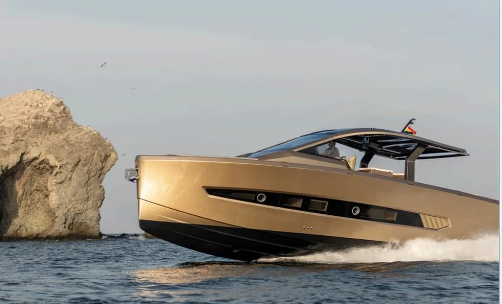 VIP yacht at Ibiza marina